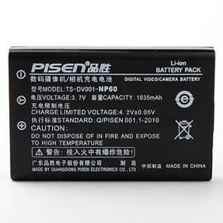 Pisen Camera Battery NP60 for Fujifilm FinePIX 50i,601,F401,Zoom F601