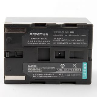 PISEN l220 équivalent batterie rechargeable pour Samsung VP D55, D65