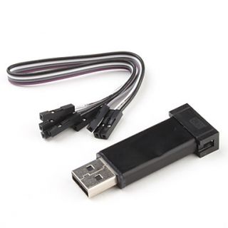 USD $ 9.69   USB to TTL 5V 3.3V STC  Cable (Black),