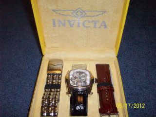 Invicta 1252 Lupah Skeleton Mechanical Mens Watch