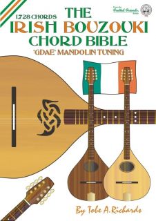 Irish Bouzouki Gdae Chord Bible 1 728 Chords New