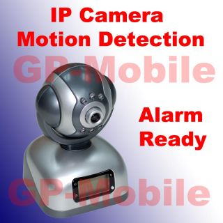 IP Internet Security Video Camera w Pan Tilt Control
