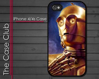 iPhone 4 Case iPhone 4s Cover C3PO Star Wars Clone Wars Slim Style