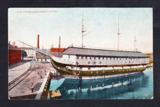 Old Ironsides USS Constitution 1909 Boston MA Vintage Navy SHIP