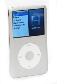 Apple iPod Classic 6th Generation Silver 120 GB Refurbished
