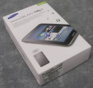 Samsung Galaxy Tab 2 7 8GB WiFi Bluetooth Tablet Titanium Silver GT