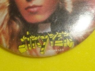 Stryper Robert Sweet Promo Vtg 1987 87 Hat Tour Pin Button Pinback