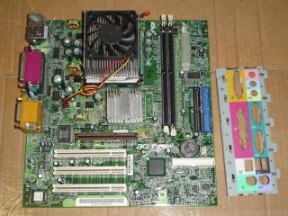 Acer 01170 1 S82MA Motherboard 478 48 32V01 011 w CPU