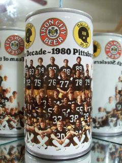 Iron City Pittsburgh Steelers Football Beer Can 79 40