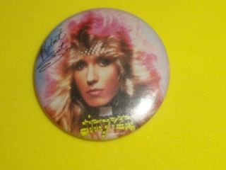 Stryper Robert Sweet Promo Vtg 1987 87 Hat Tour Pin Button Pinback
