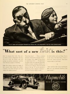 1933 Ad Hupmobile Pricing Elisabeth Irvin s Cobb Father