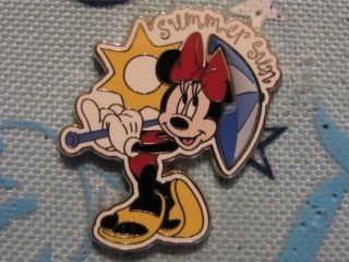 Disney Trading Pin Jerry Leigh Minnie Mouse Bathing Suit Summer Sun