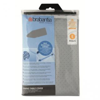  53x19 Heat Reflecting Ironing Board Cover Silicone Grey