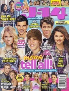 14 Magazine Justin Bieber Taylor Lautner Swift Gomez