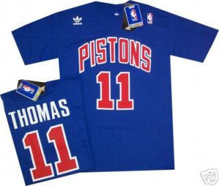 Isiah Thomas Detroit Pistons T Shirt Jersey XXL 1988