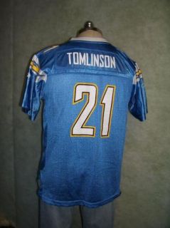 San Diego Chargers LaDainian Tomlinson #21 Blue Reebok Football Jersey