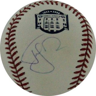 Jay Z Autographed Yankee Stadium Commemorative Baseball Steiner Sports