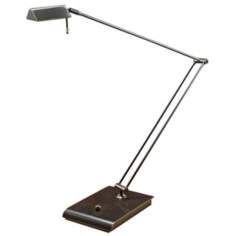 Holtkoetter Bernie Series Square Bronze Desk Lamp