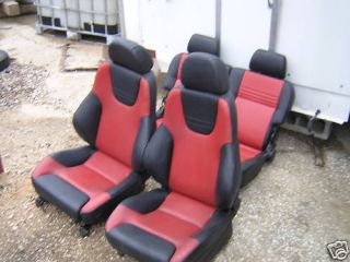 99 Isuzu Vehicross Front Rear Leather Seats