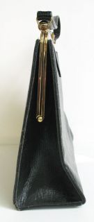 Large Classic Lizzard Vintage Handbag