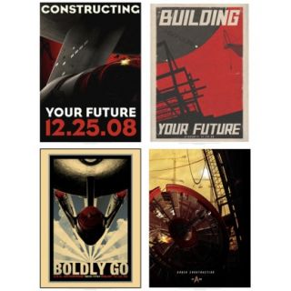 As with all of QMxs poster sets, the Star Trek Movie Poster Set