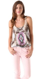 Free People Crystallized Embroidered Tank