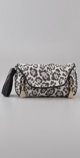 See by Chloe Cherry Leopard Clutch