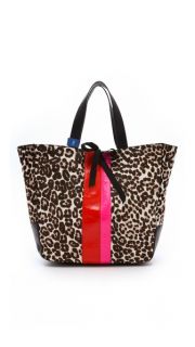 Juicy Couture Leopard Haircalf Tote