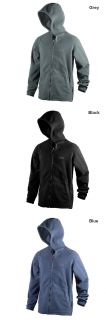 Mens Outdoor Extra Thick Warm Polartec Micro Fleece Hooded Jackets