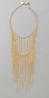 Fallon Jewelry Double Tier Fringe Necklace