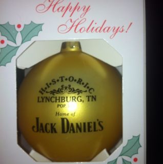 Jack Daniels Historic Lynchburg TN Christmas Ornament