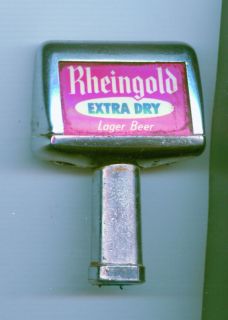 Rheingold Extra Dry Lager Vintage Tap Handle