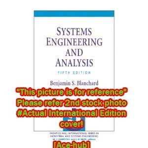 Systems Engineering and Analysis by Blanchard 5th 013221735X