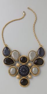 Rachel Leigh Jewelry Millies Vintage Denim Bib Necklace