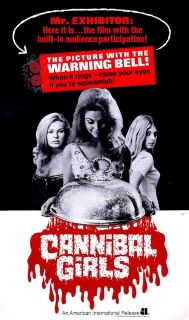 Pressbook Ivan Reitmans Wacky O Debut Cannibal Girls from A I P