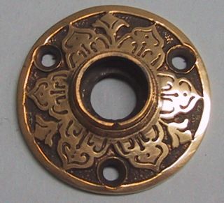 Reproduction Ivey Rosette Cast Bronze for Antique Doorknobs Door Knobs