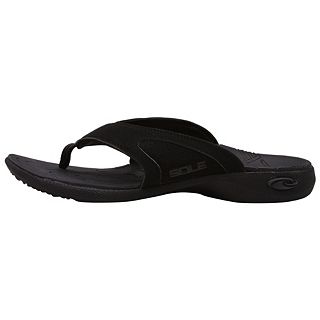 Sole Mens Sport Flips   SFM BLK   Sandals Shoes