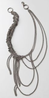 alice + olivia Twisted Chain Necklace