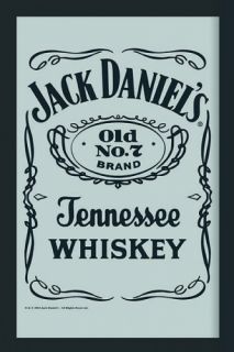 Jack Daniels Bar Mirror Vintage Logo