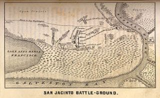 Battle of San Jacinto Map