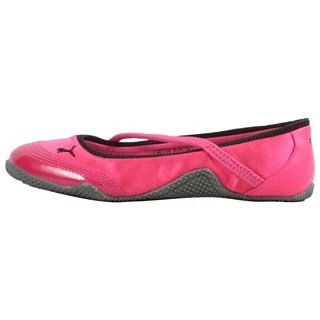 Puma Icon Satin Patent PS (Toddler/Youth)   349035 01   Flats Shoes