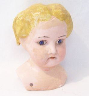 Armand Marseille Bisque Doll Head Mabel Open Mouth Teeth Germany