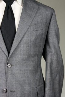 Vintage Jack Victor Custom Gray Check Wool Jacket Blazer 46 L