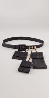 WGACA Vintage Vintage Chanel Belt with Accessories