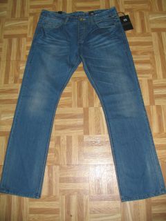 Jack Jones Distressed Denim Blue Jeans 38 34 JJ75
