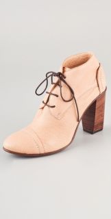CoSTUME NATIONAL Lace Up Oxford Booties