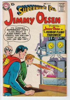  Jimmy Olsen 33 1958 DC Comics 1 Page Biography of Jack Larson