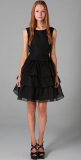 Lucy in Disguise Jitterbug Dress with Tiered Skirt