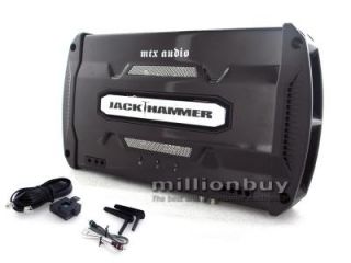 MTX JH600 JACK HAMMER Series 600W 1 Channel Mono Subwoofer AMPLIFIER