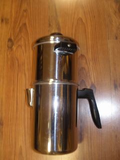 Brand New Flint Echo Stainless Steel Camping Coffee Pot